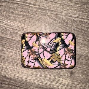 Pink and Gold Camouflage Wallet